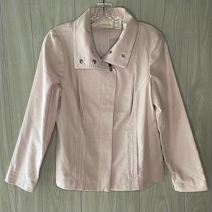 {Chico's} Pink Moto Jacket